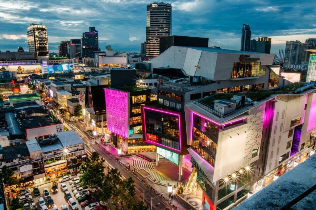 Siam square Bangkok